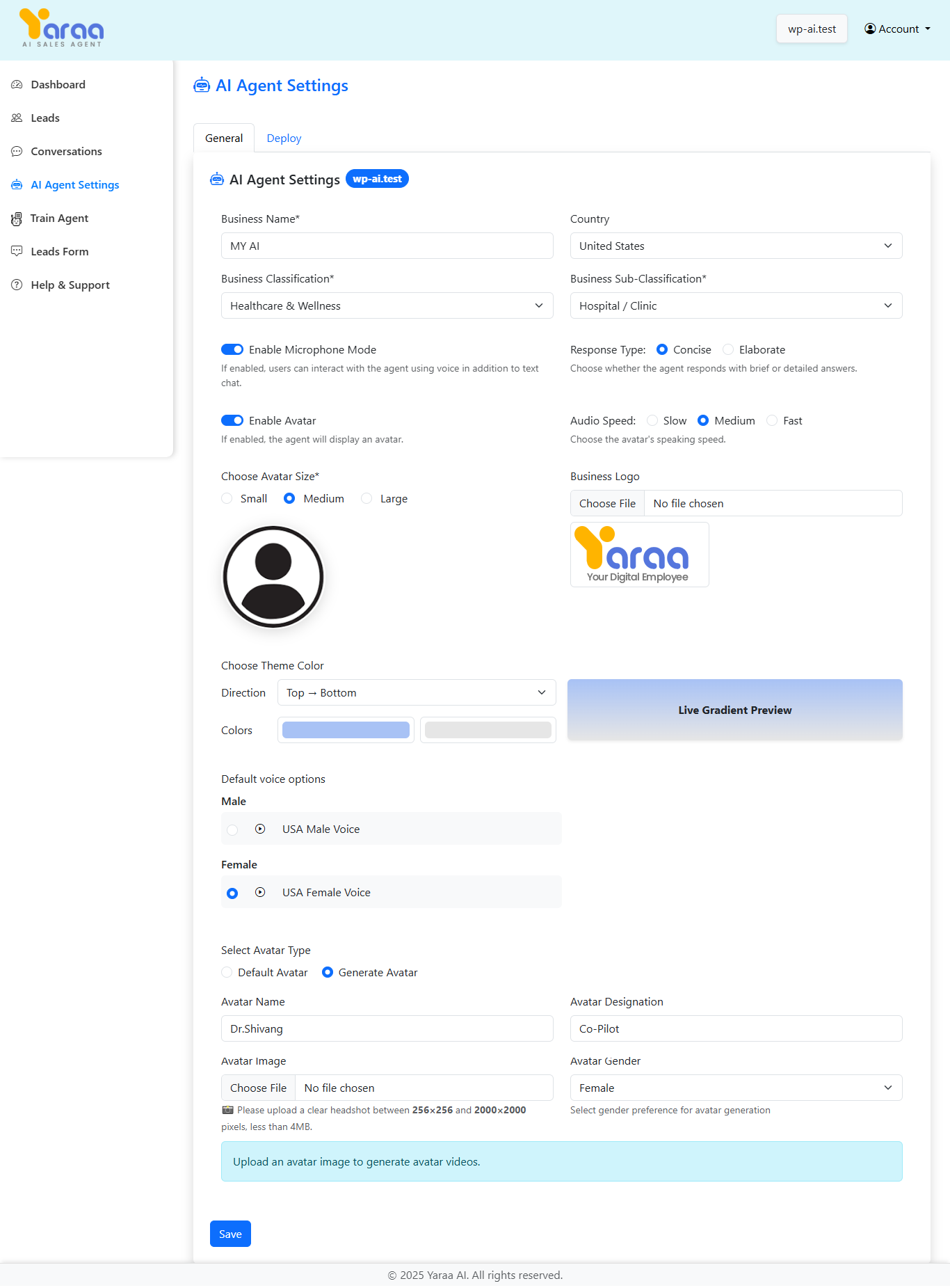 AI Chatbot Setup
