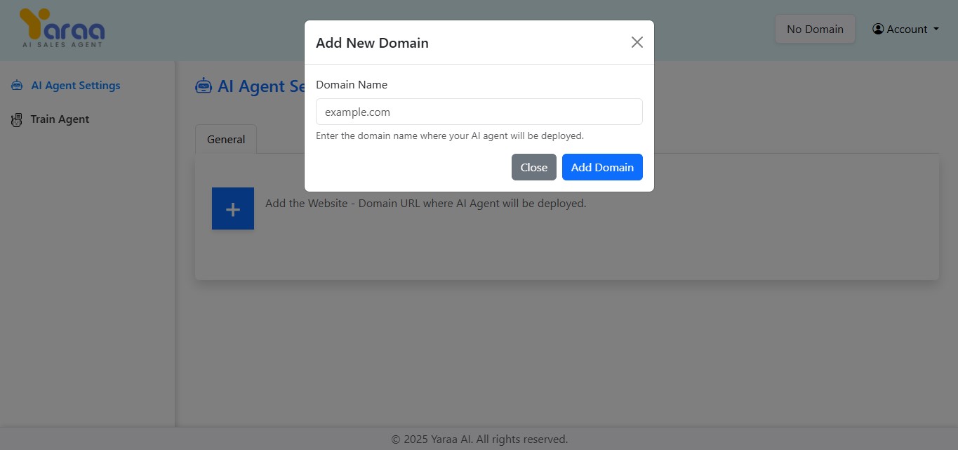 Domain Selection
