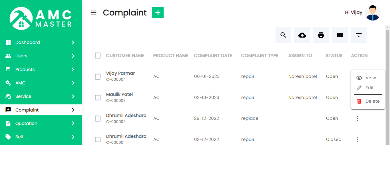 Complaint