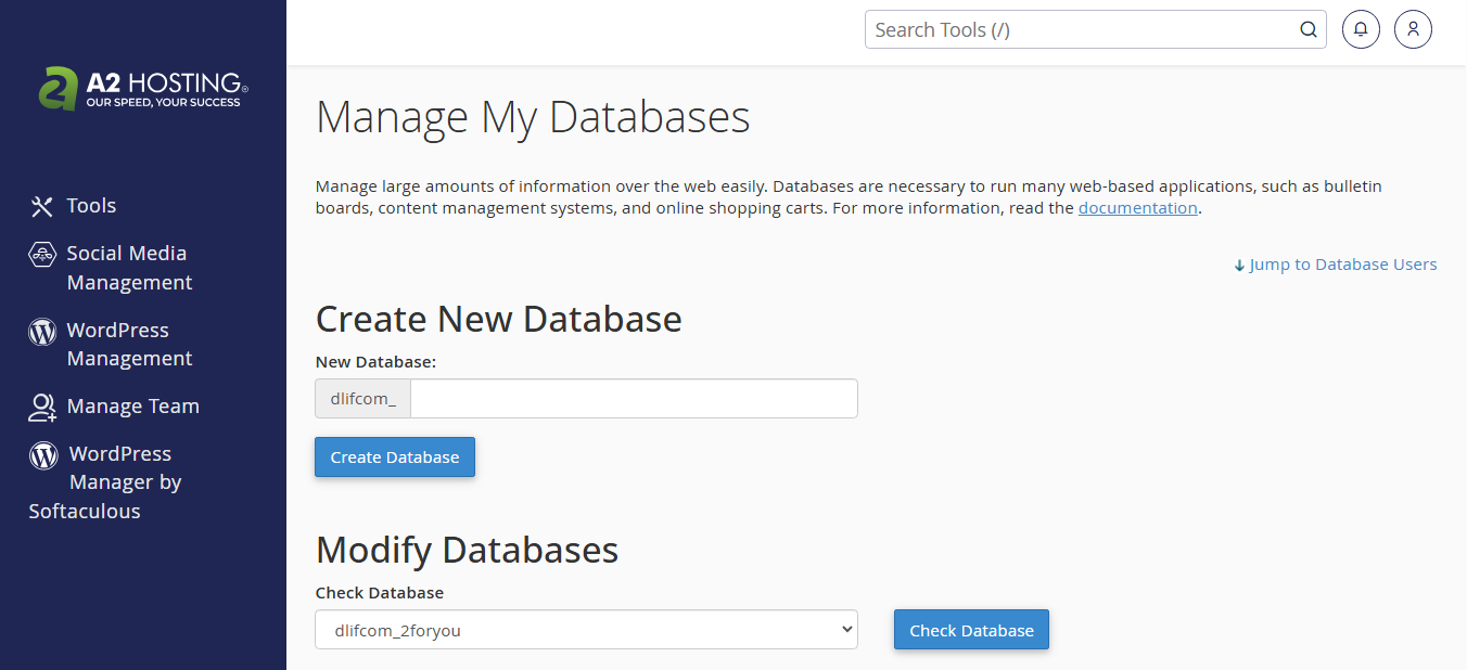 Database Setup