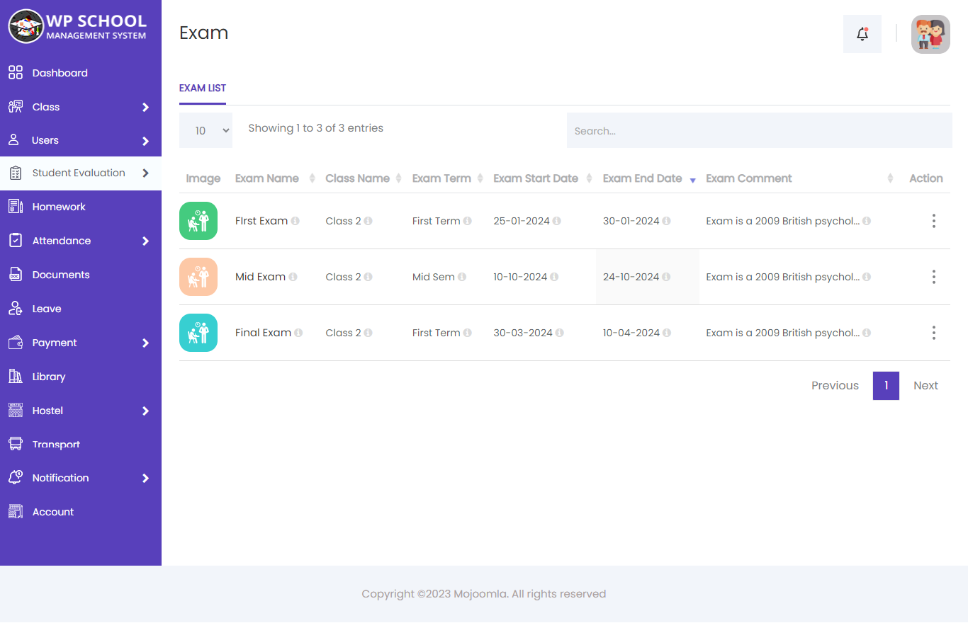 exam_list